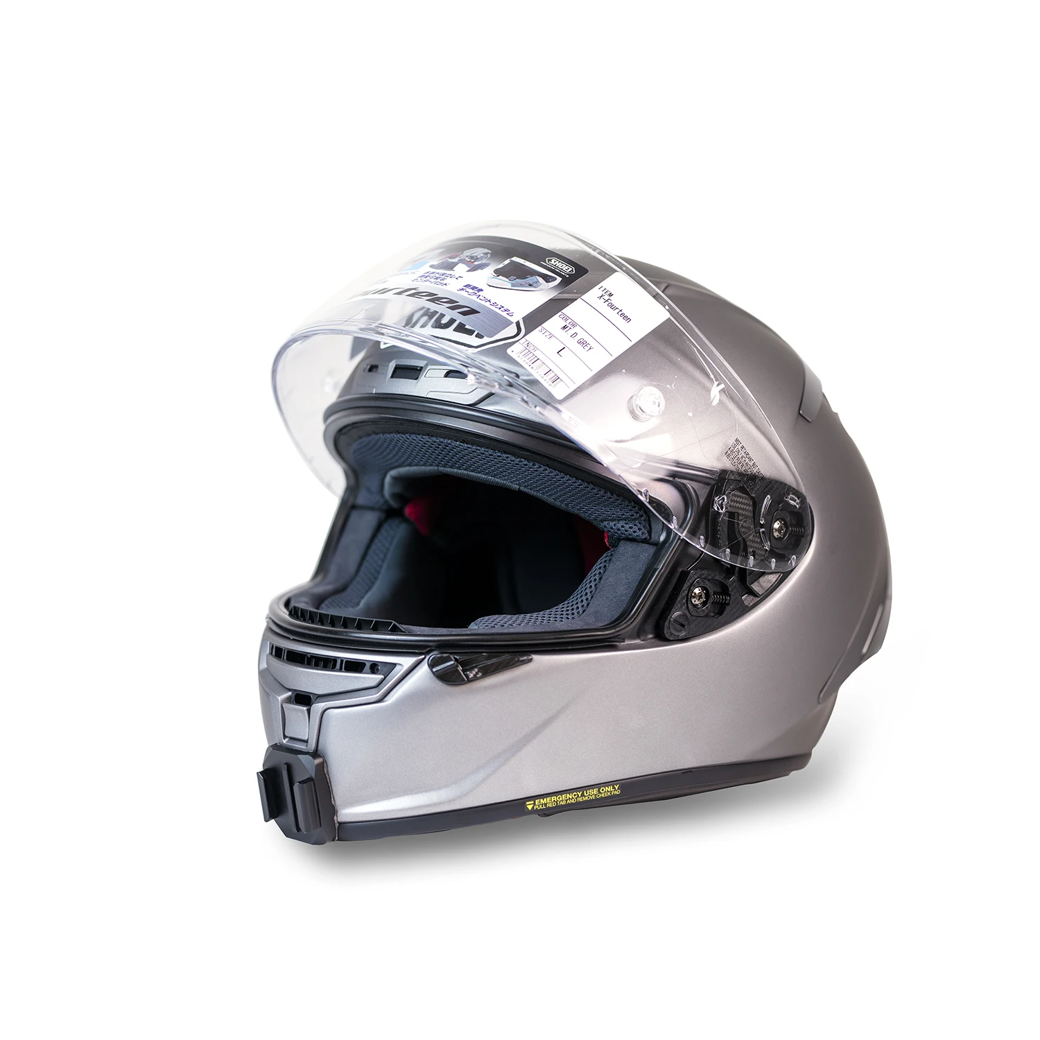 TUYU For SHOEI Hornet ADV GT Air 2 X15 X14 Z8 Z7 Customized CNC Aluminium Helmet Chin Mount for GoPro Insta360 DJI Accessories