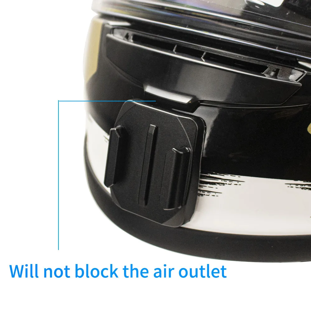 TUYU For SHOEI Hornet ADV GT Air 2 X15 X14 Z8 Z7 Customized CNC Aluminium Helmet Chin Mount for GoPro Insta360 DJI Accessories