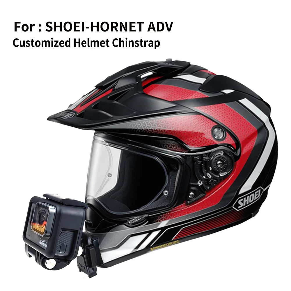TUYU For SHOEI Hornet ADV GT Air 2 X15 X14 Z8 Z7 Customized CNC Aluminium Helmet Chin Mount for GoPro Insta360 DJI Accessories
