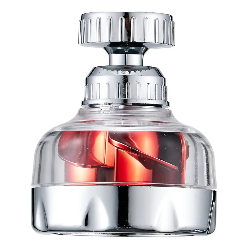 Kitchen Faucet Nozzle Adapter Bent Water Saving Tap Aerator Rotatable 360 Diffuser Swivel Head Bath Faucet Shower Bubbler