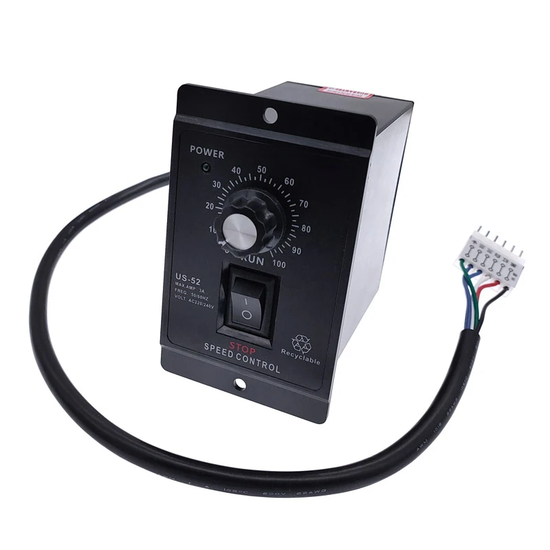 US-52 400W AC 220V 50/60Hz AC Speed Controller Forword Backword AC Motor Regulator Control