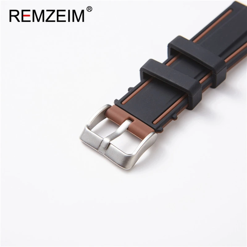 Premium Silicone Watch Band Quick Release Rubber Watch Strap 20mm 22mm 24mm Watch Strap Watch Replacement Watchband Green