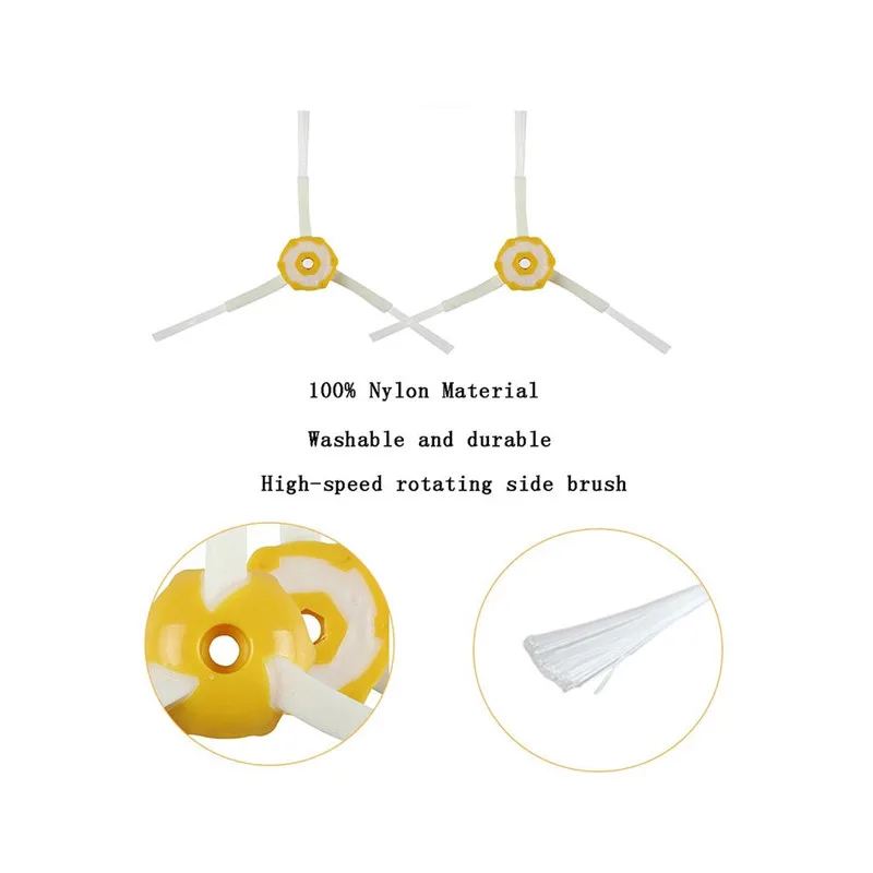 Replacement Side Brush for IRobot Roomba 600 Series 605 610 614 615 616 620 625 630 631 632 635 639 645 650 Vacuum Cleaner