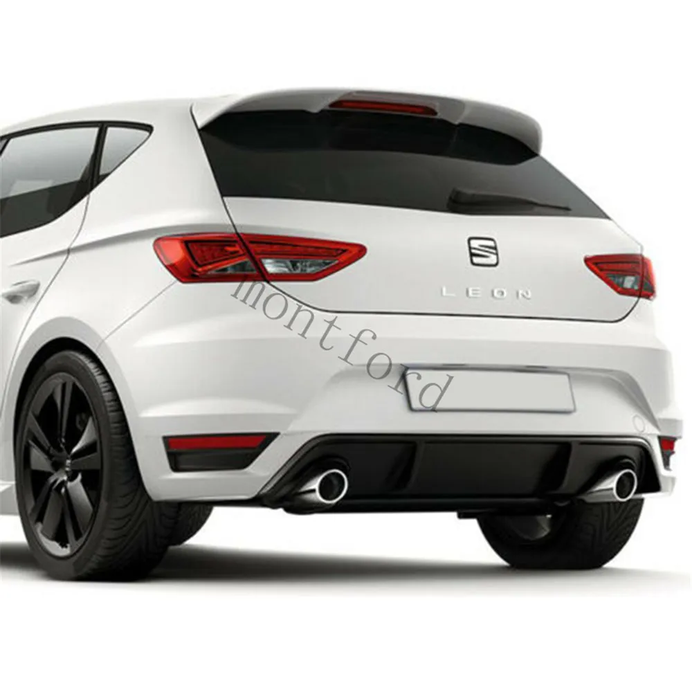 For Seat LEON MK3 5F FR Style Hatchback 5Doors 2012 -2020 ABS Rear Spoiler Lip Trunk Wing Not Fit 3Doors and station wagon