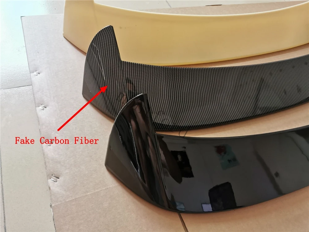For Seat LEON MK3 5F FR Style Hatchback 5Doors 2012 -2020 ABS Rear Spoiler Lip Trunk Wing Not Fit 3Doors and station wagon