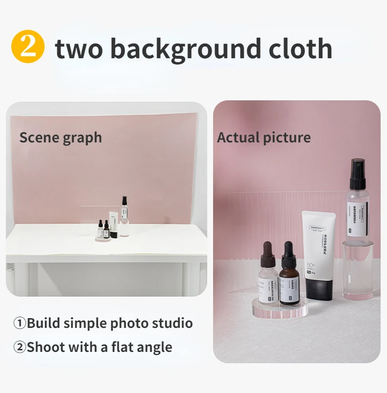 Texture Background Cloth Backdrops Photo Studio Shooting Props Photography Diatom Mud Advanced for Tiktok Live 50*70/56*100cm
