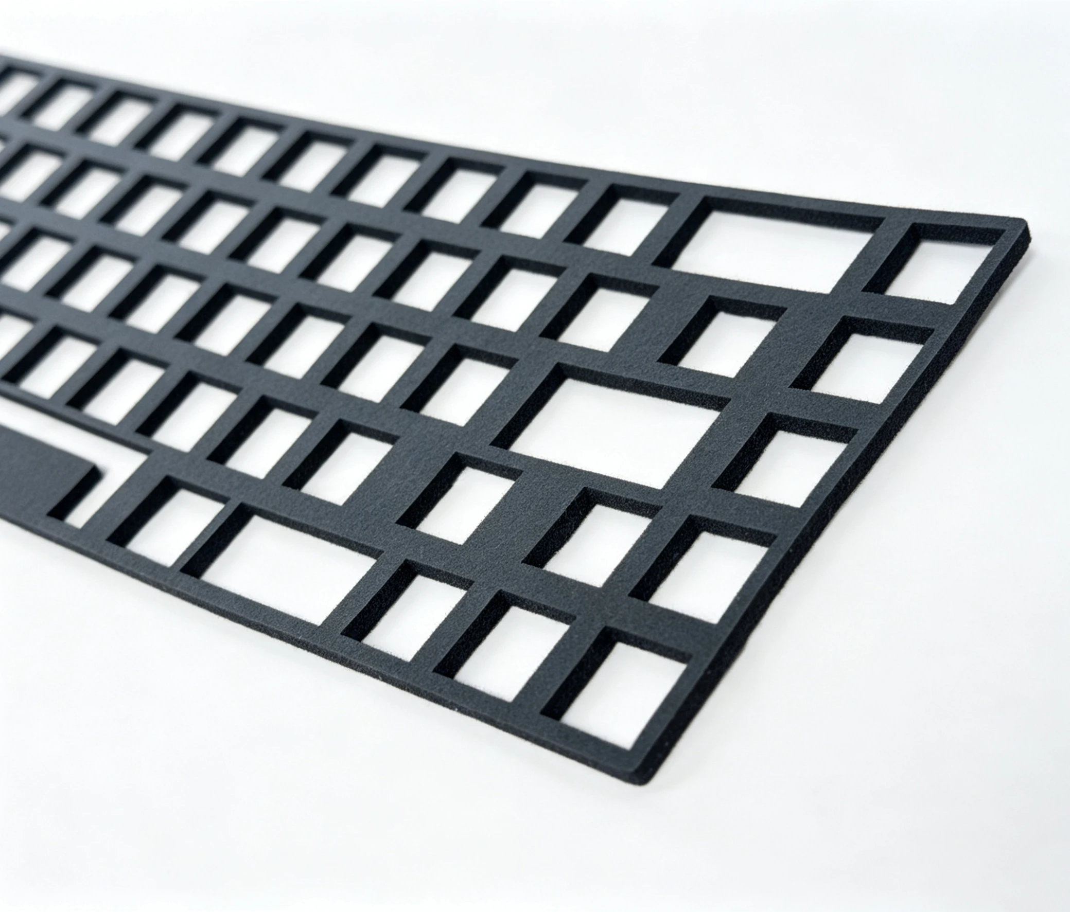 Keebox Keyboard Positioning Plate Poron Foam Keyboard Silent Foam For Mechanical Keyboard 60 61 63 68 87 104 Tsangan Layout