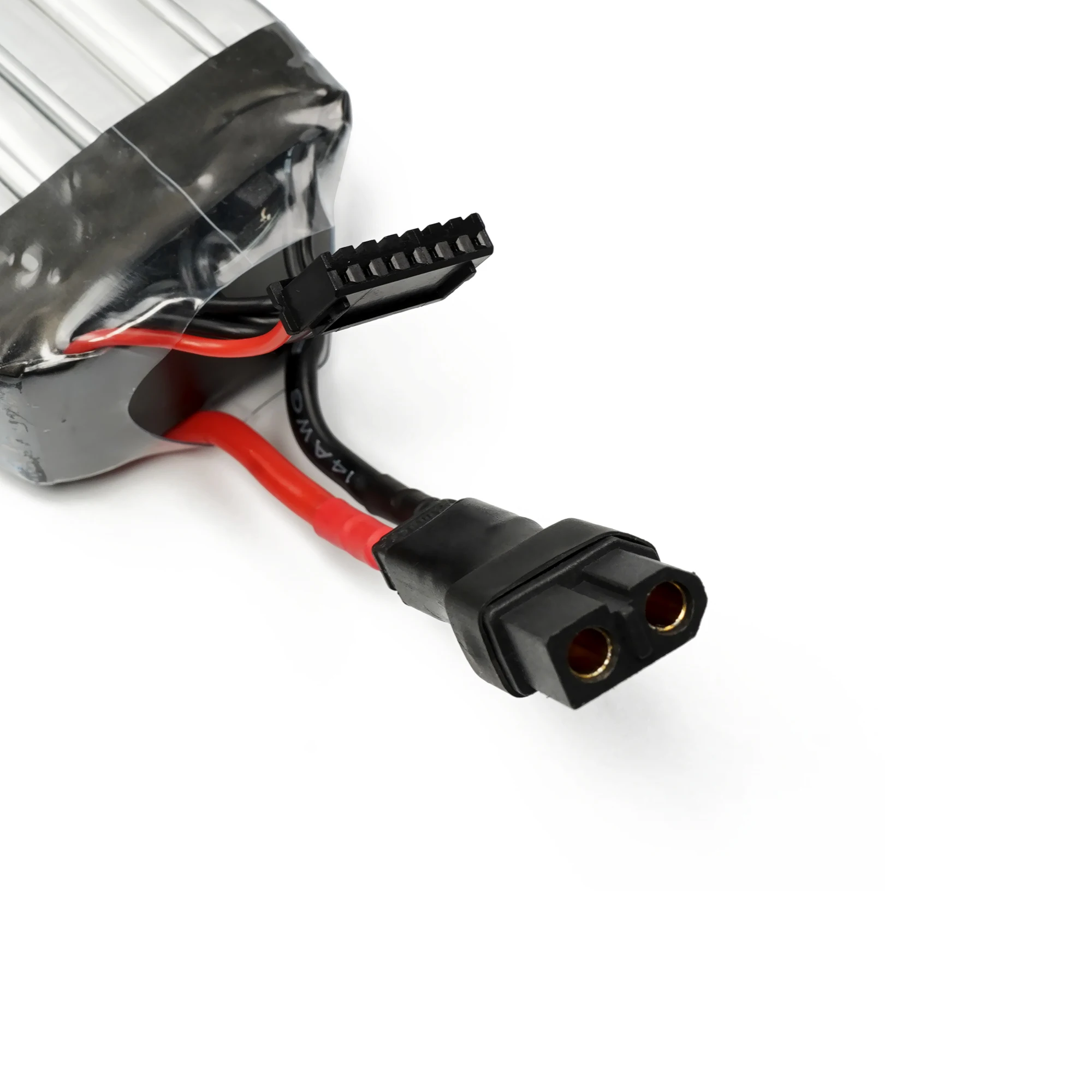 1pcs XT60 to XT30 Connector Adapter Male/Female Plug 10CM 16AWG Silicone Wire Cable for RC FPV Quadcopter CineLog35 Drone Parts