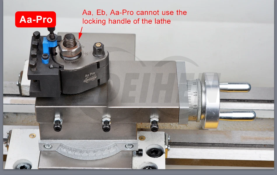 Aa Lathe Quick Change Tool Post Set WM210V&WM180V&0618 12x12mm Tool Rest For Swing Over Bed 120-220mm