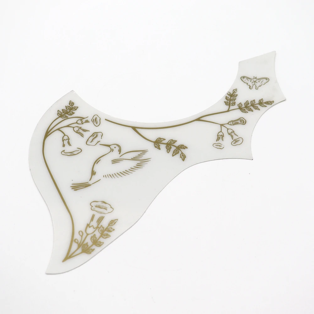 Left and Right Handed Folk Acoustic Guitar Pickguard 40' 41' Hummingbird Flower Decorative Pattern Anti-scratch Plate