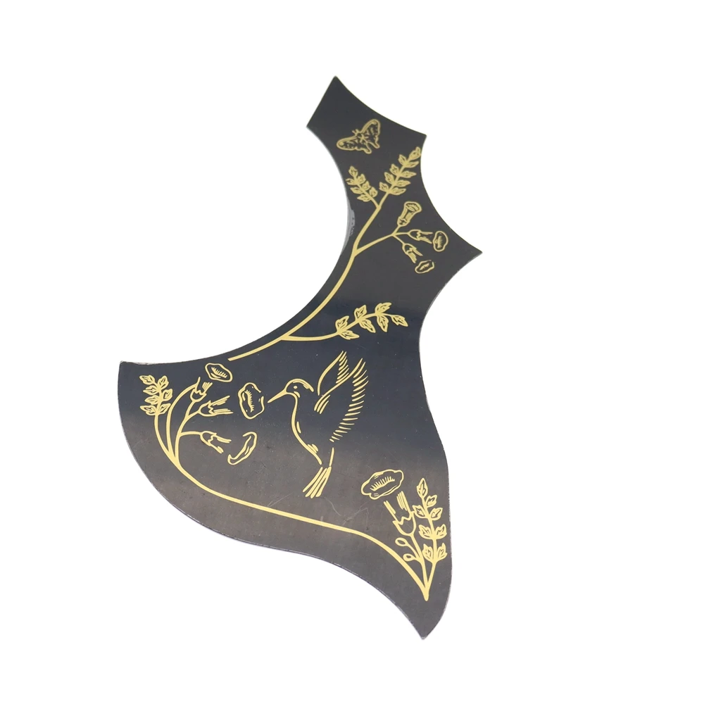 Left and Right Handed Folk Acoustic Guitar Pickguard 40' 41' Hummingbird Flower Decorative Pattern Anti-scratch Plate