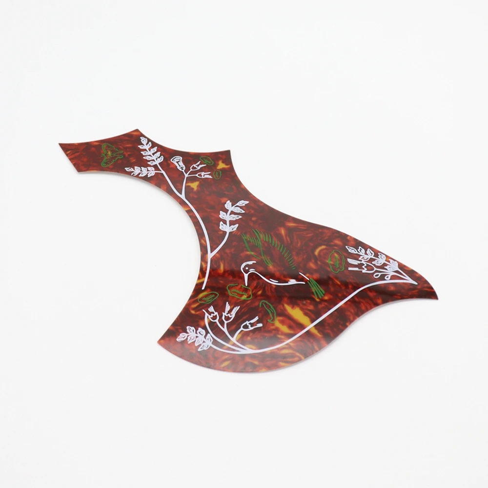 Left and Right Handed Folk Acoustic Guitar Pickguard 40' 41' Hummingbird Flower Decorative Pattern Anti-scratch Plate