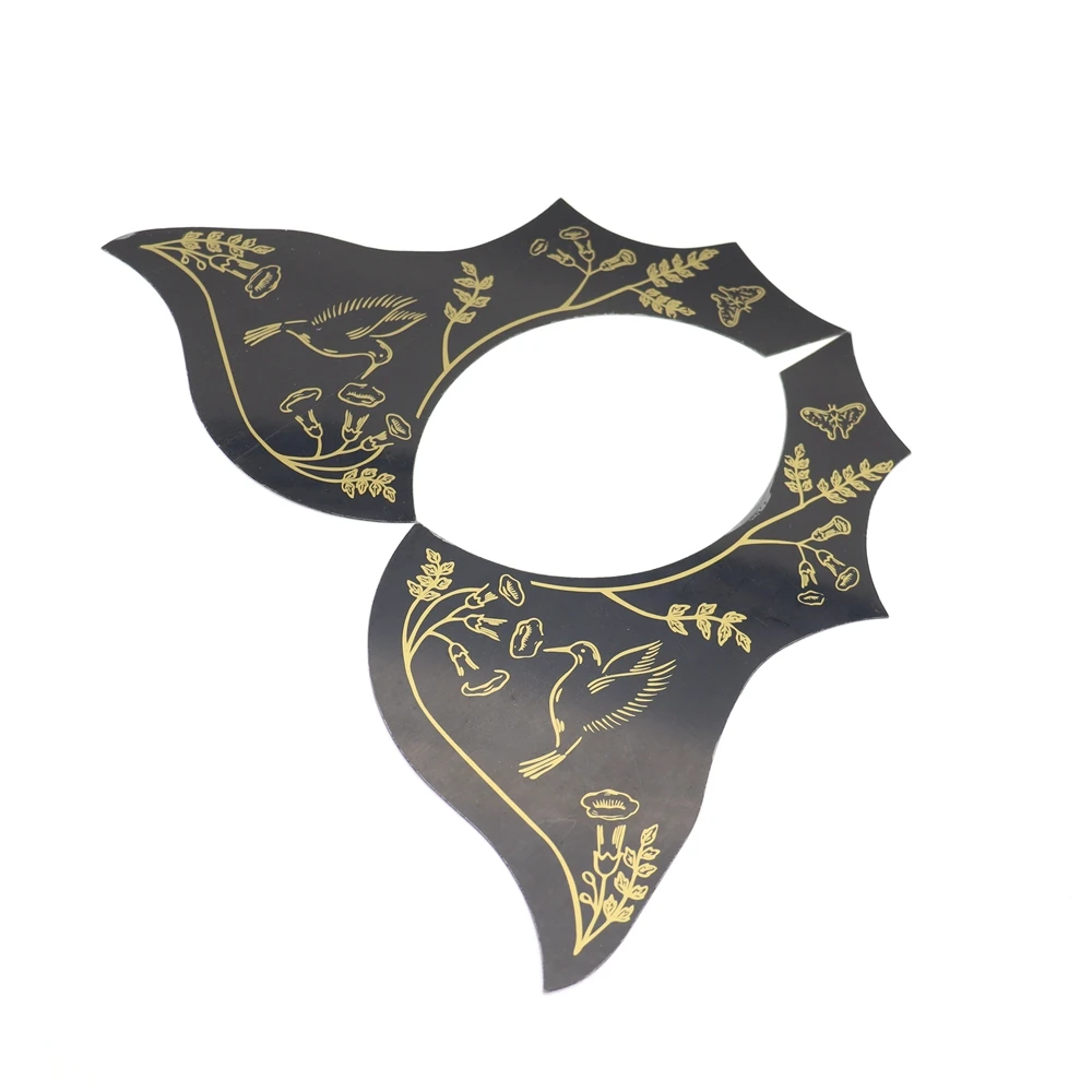 Left and Right Handed Folk Acoustic Guitar Pickguard 40' 41' Hummingbird Flower Decorative Pattern Anti-scratch Plate