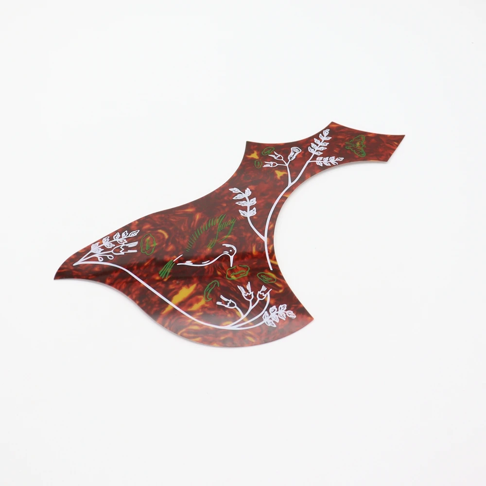 Left and Right Handed Folk Acoustic Guitar Pickguard 40' 41' Hummingbird Flower Decorative Pattern Anti-scratch Plate
