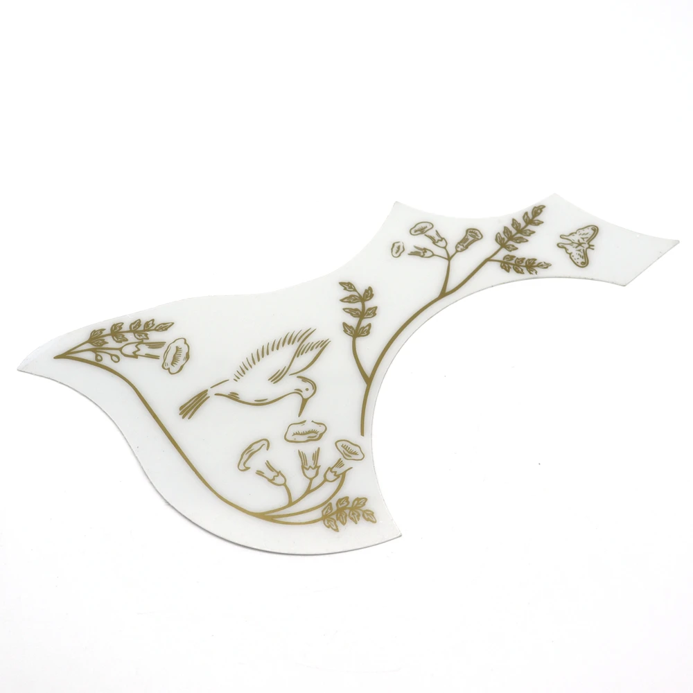 Left and Right Handed Folk Acoustic Guitar Pickguard 40' 41' Hummingbird Flower Decorative Pattern Anti-scratch Plate
