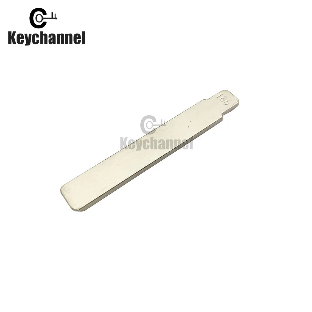 Keychannel 10pcs 165# KD Keyless Key Blade Car Emergency Remote Blade for KD KEYDIY VVDI XHORSE Smart Remote for Toyota Lexus