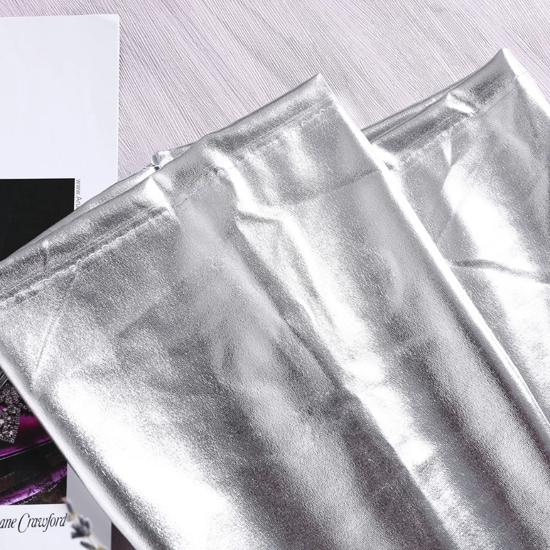 Womens Over Knee Socks Faux Leather Pants Casual Long Overknee Pantyhose Black,Red,Silver,Gold Hot! Thigh High Socks