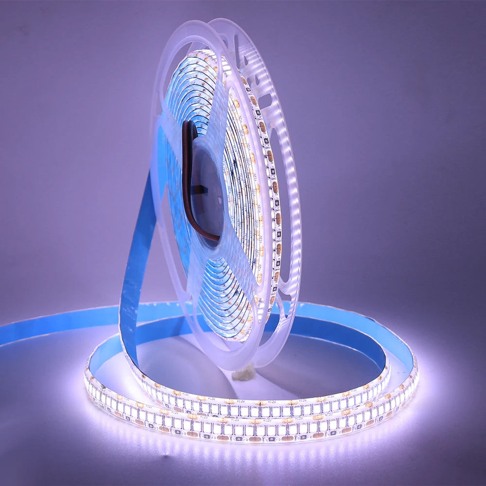 5M LED Strip Light DC 12V 24V 2835 Flexible Ribbon Diode Light 60/120/240/480 LED Stripe Warm Natural Cold White Luces Led Tape
