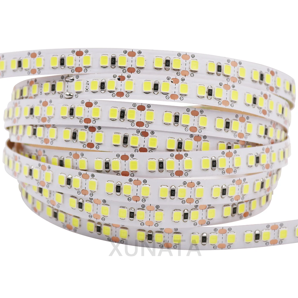 5M LED Strip Light DC 12V 24V 2835 Flexible Ribbon Diode Light 60/120/240/480 LED Stripe Warm Natural Cold White Luces Led Tape