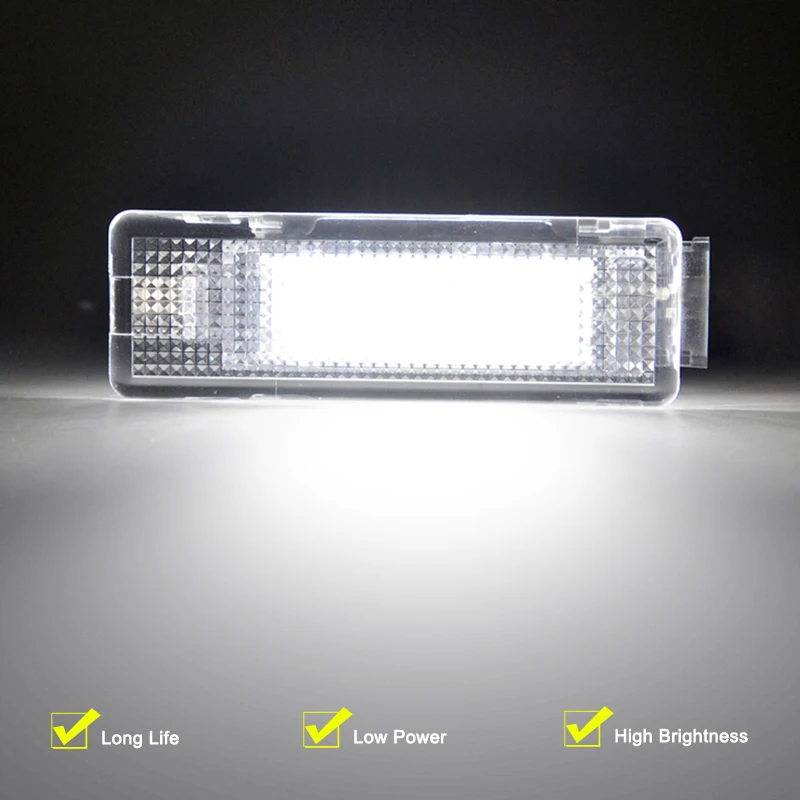 12V LED Luggage Trunk Lamp For VW Golf5 Golf6 Golf7 Jetta Passat Polo Scirocco EOS White Luggage Compartment Light Assembly