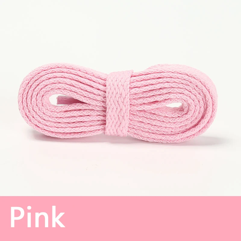 60cm~180cm Thicken Laces for Sneakers No Elasticity Flat Shoelaces Colored Shoe Laces for Shoes Classic Soft Shoestrings