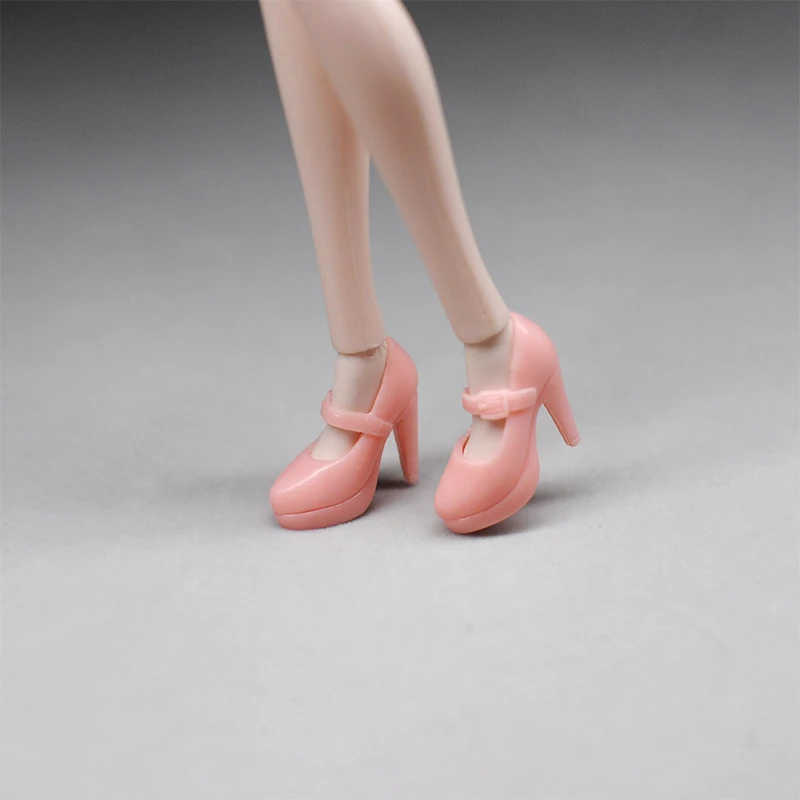 30cm doll shoes / white green red pink black High heel shoes for 1/6 blythe xinyi BJD BB licca doll / doll accessories