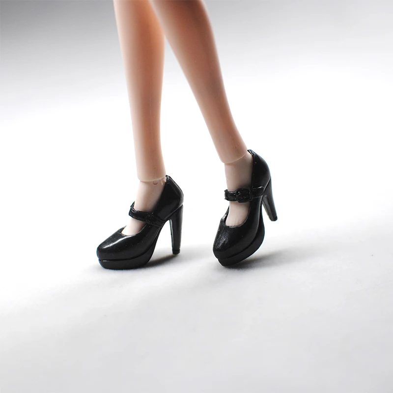 30cm doll shoes / white green red pink black High heel shoes for 1/6 blythe xinyi BJD BB licca doll / doll accessories