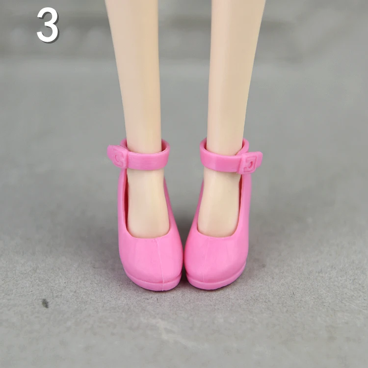 30cm doll shoes / white green red pink black High heel shoes for 1/6 blythe xinyi BJD BB licca doll / doll accessories