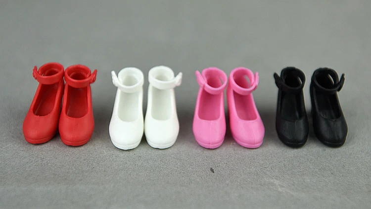 30cm doll shoes / white green red pink black High heel shoes for 1/6 blythe xinyi BJD BB licca doll / doll accessories