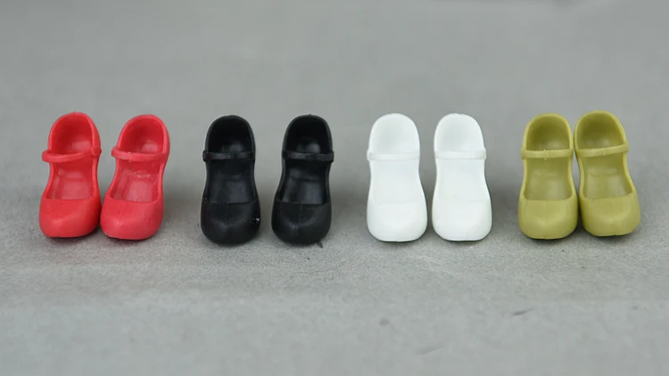 30cm doll shoes / white green red pink black High heel shoes for 1/6 blythe xinyi BJD BB licca doll / doll accessories
