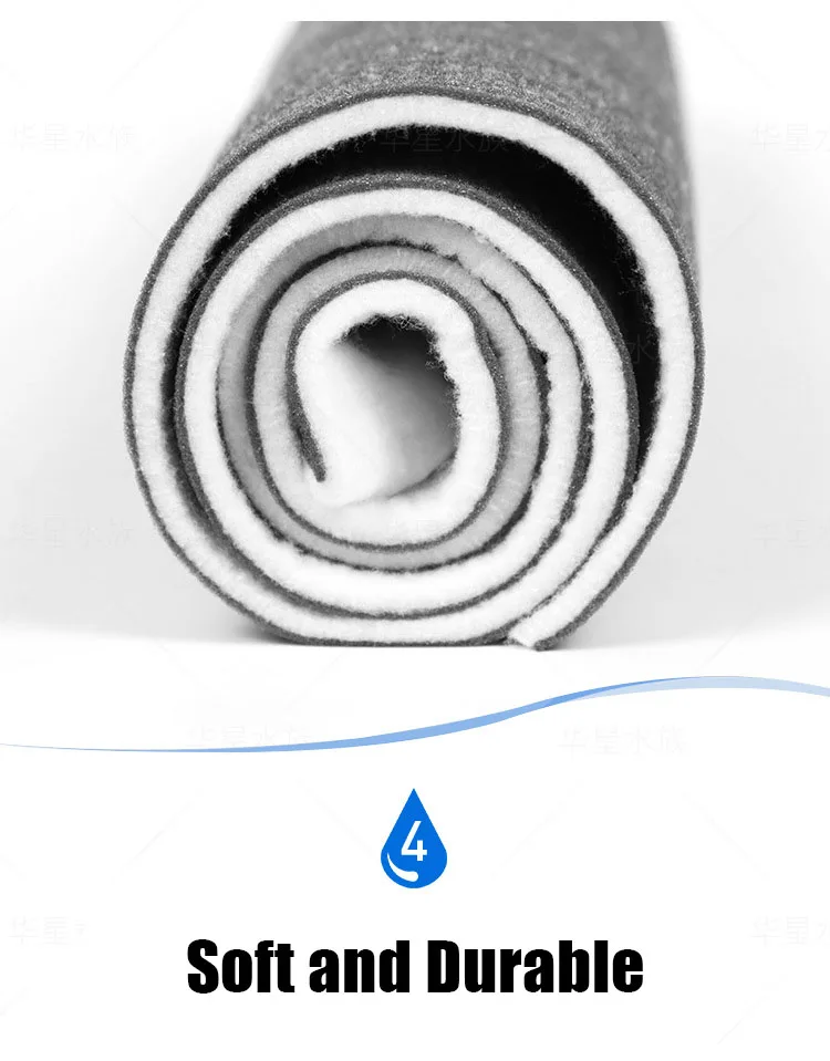 NEW Aquarium Filter Media Activated Carbon Fish Tank Filter Sponge High-density Cotton Biochemical Cotton Water Purification