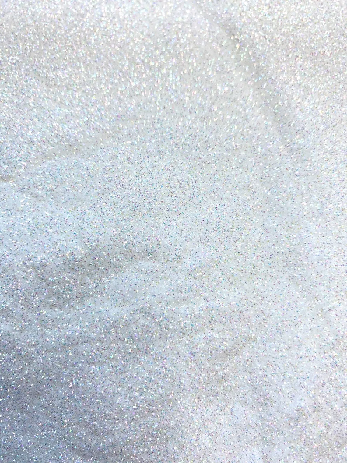 50g White Iridescent Opalescent Ultra Fine Glitter Dust Glitter Fine Holographic Ultra Fine Glitter - Iridescent glitter