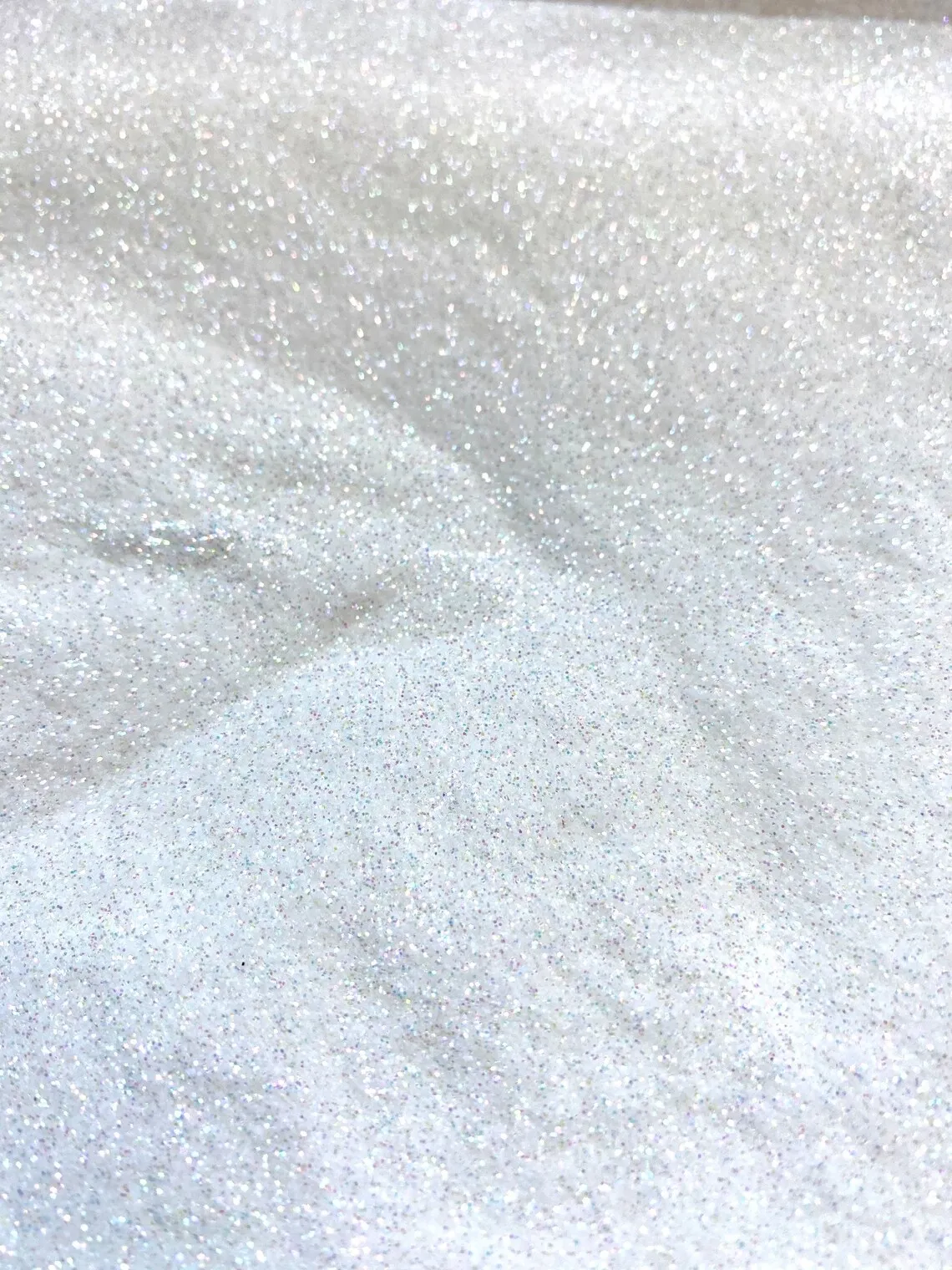 50g White Iridescent Opalescent Ultra Fine Glitter Dust Glitter Fine Holographic Ultra Fine Glitter - Iridescent glitter