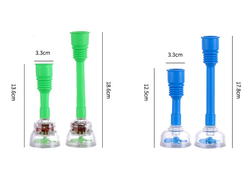 Kitchen Faucet Household Water Saving Nozzle Adapter 360 Swivel Retractable Tap Filter Splash-proof Shower Head Sink Accessories