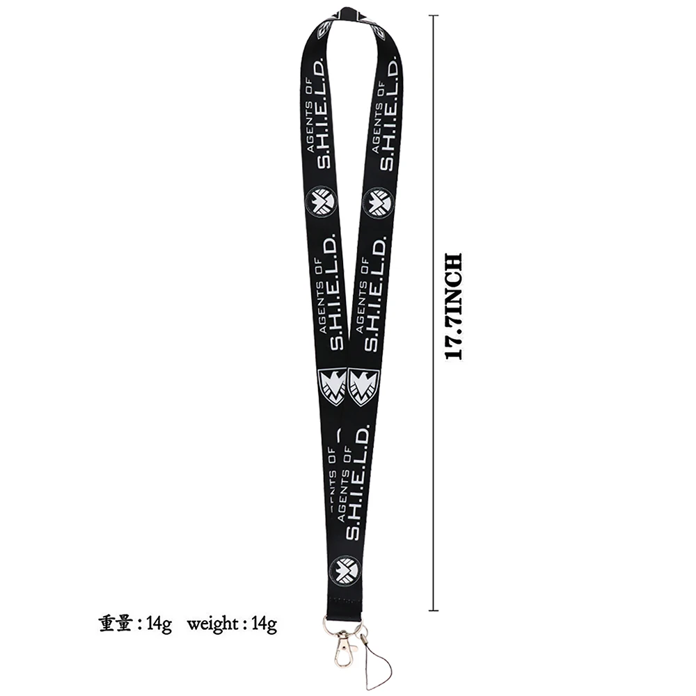 Ransitute R2751 Movie Fashion Lanyards ID Badge Holder Bus Pass Case Cover Slip Bank Credit Card Holder Strap Cardholder