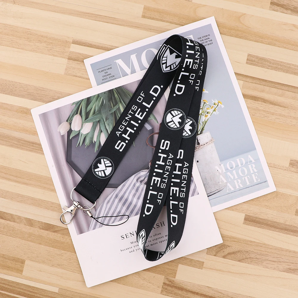 Ransitute R2751 Movie Fashion Lanyards ID Badge Holder Bus Pass Case Cover Slip Bank Credit Card Holder Strap Cardholder