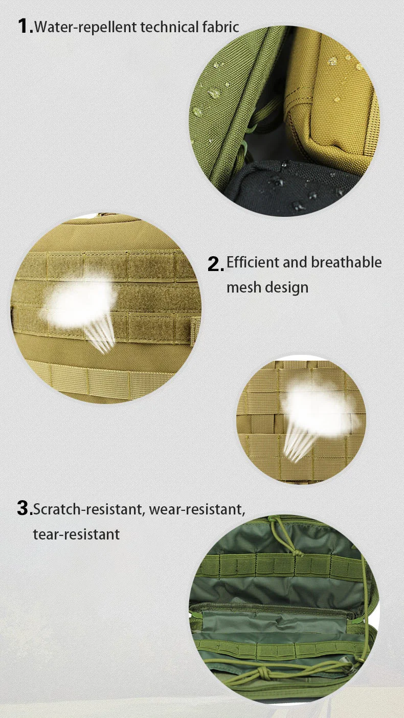 Hot Sale Molle Pouch Bag Medical EMT Tactical Outdoor Emergency Pack Camping Hunting Accessories Utility Multi-tool Kit EDC Bag