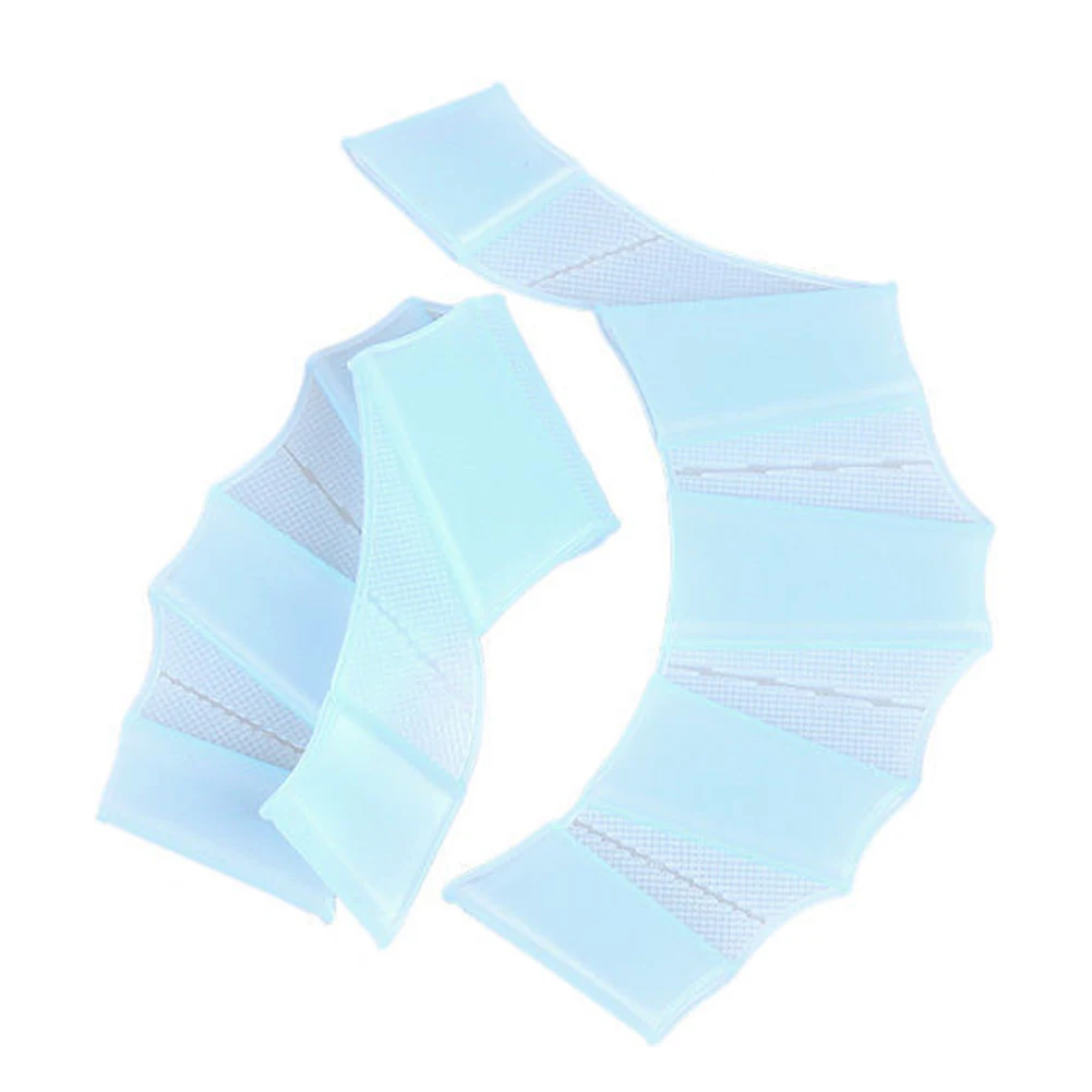 1Pair Unisex Frog Type Silicone Girdles Swimming Hand Fins Finger Webbed Gloves Paddle Water Sports Frog Claw Swimming Equipment