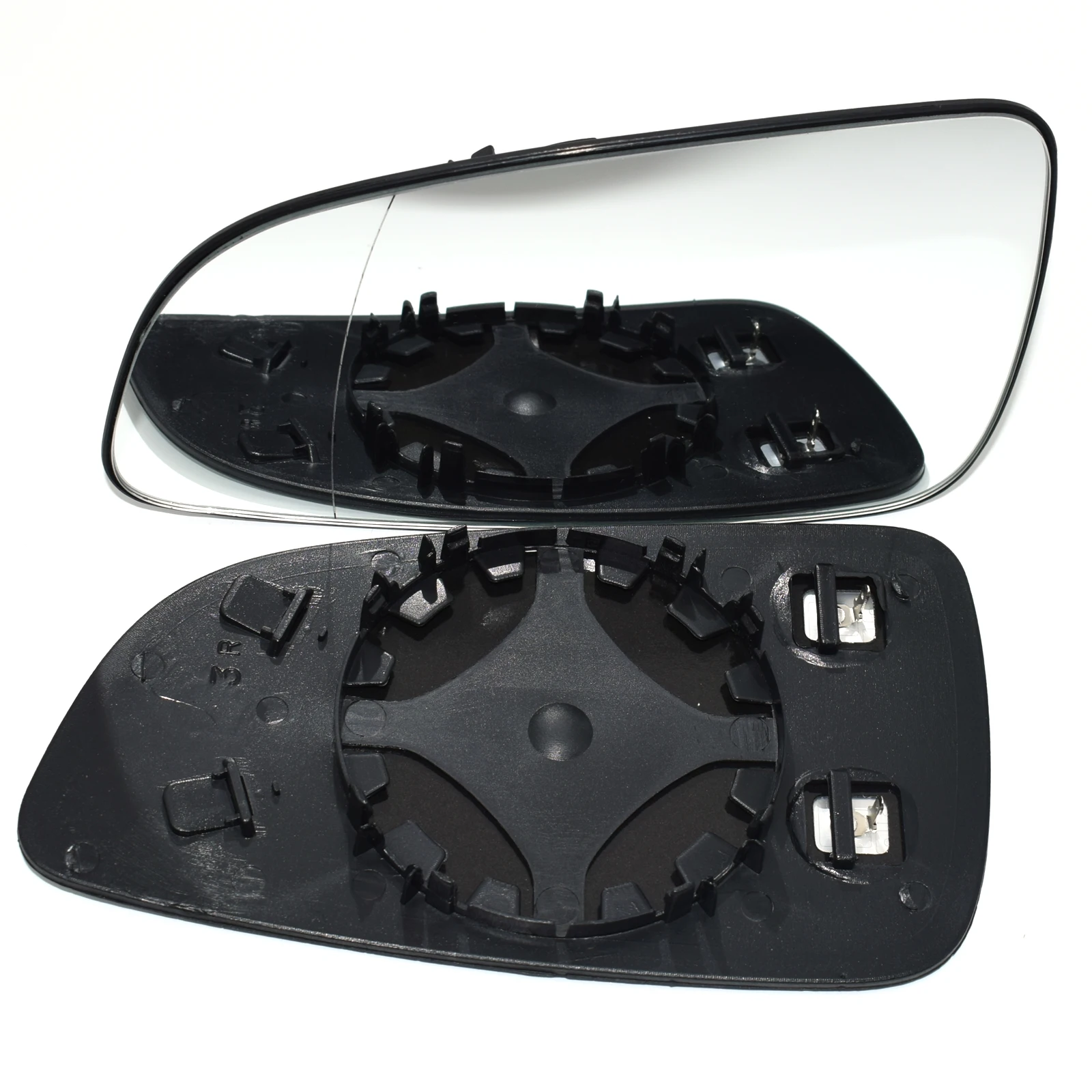 Car Door Wing Mirror Rearview Glass Left Hand Side Heated Convex With Plate For Opel Vauxhall Astra H 2004 2005 2006 2007 2008