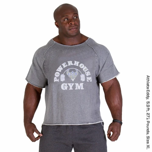 Men's T Shirts Fitness Men Bodybuilding Shirt Batwing Sleeve Rag shirt Gym Fitness Muscle Running T shirt