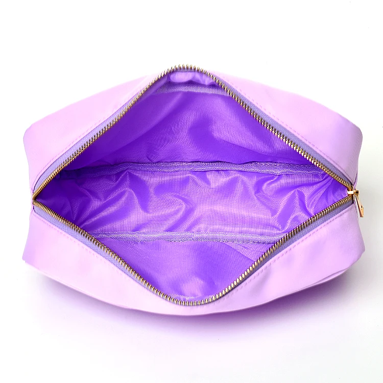 24-Color Nylon Waterproof Makeup Bag with S/M/L/XL Sizes Large Capacity Ladies Cosmetic Storage Bag for Outdoor Travel Toiletry