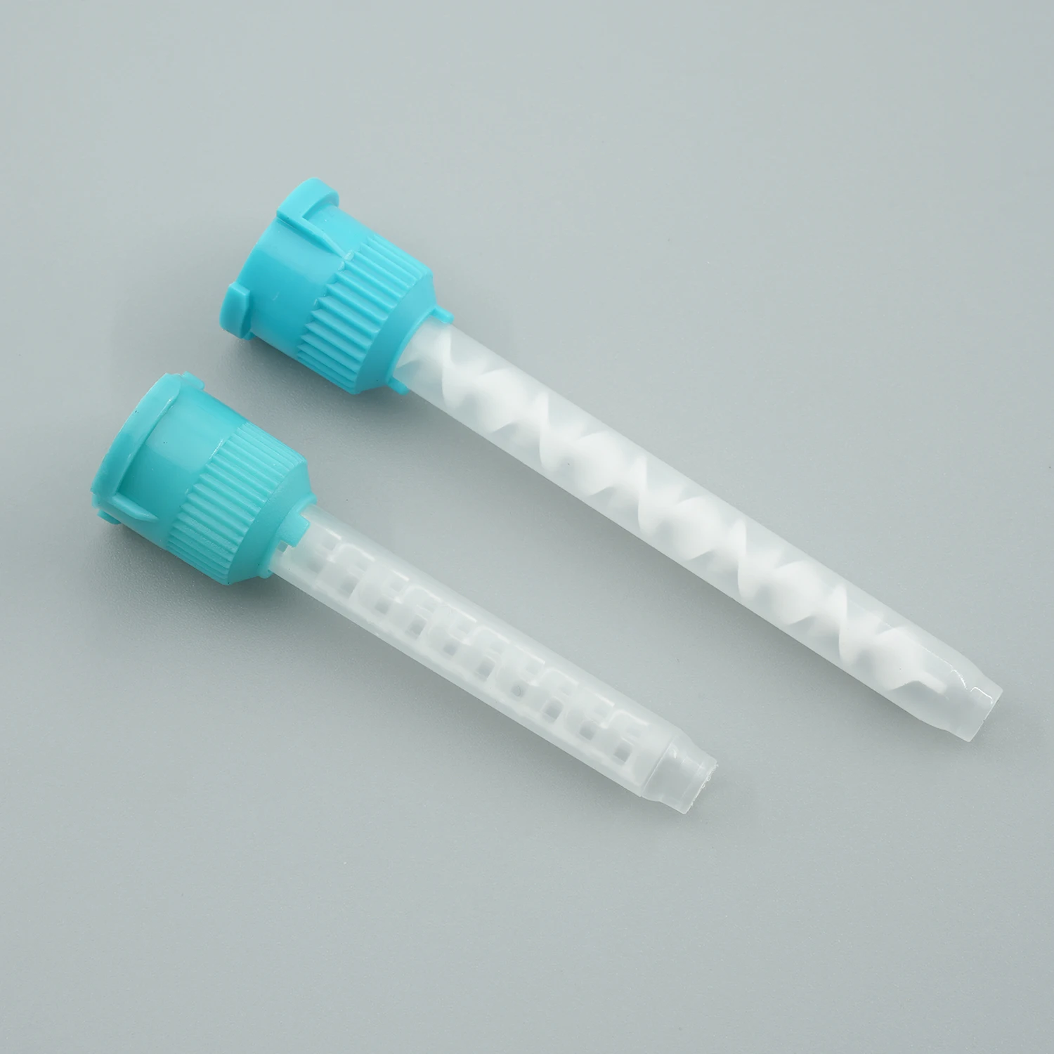 50pcs/Lot Dental Mixing Tips Impression Materials Lab Denture Laboratory Color Tubes Disposable Silicone Rubber