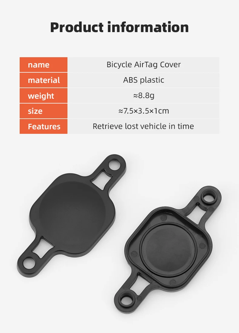 Universal Bicycle Tracker Mount Bracket Locator Protective Cover For Apple AirTag Bike Water Bottle Case Holder For Airtag