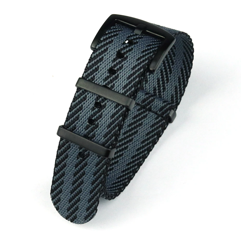 Nylon Watch Strap 20mm 22mm Stripe Watchband Replacement Watch Band Military Wristband Accessories For T-udor Watch Straps