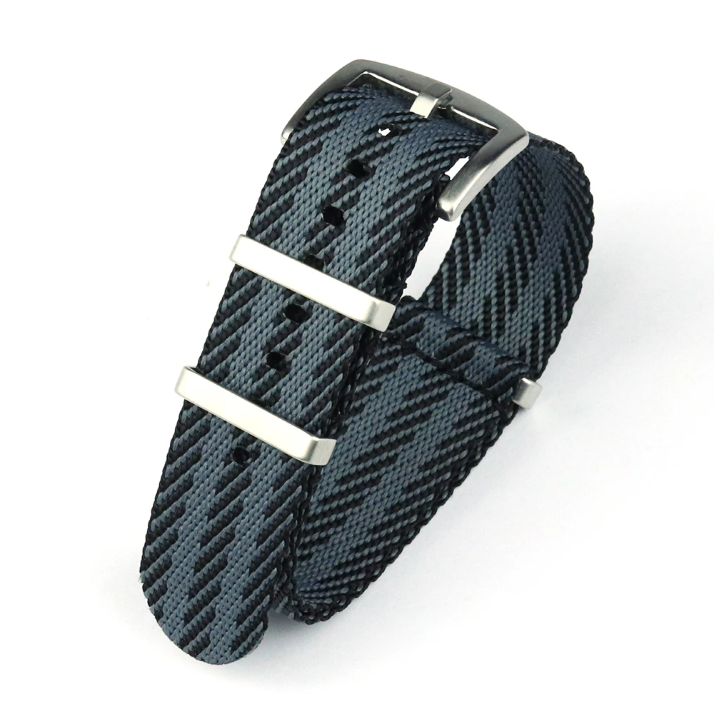 Nylon Watch Strap 20mm 22mm Stripe Watchband Replacement Watch Band Military Wristband Accessories For T-udor Watch Straps