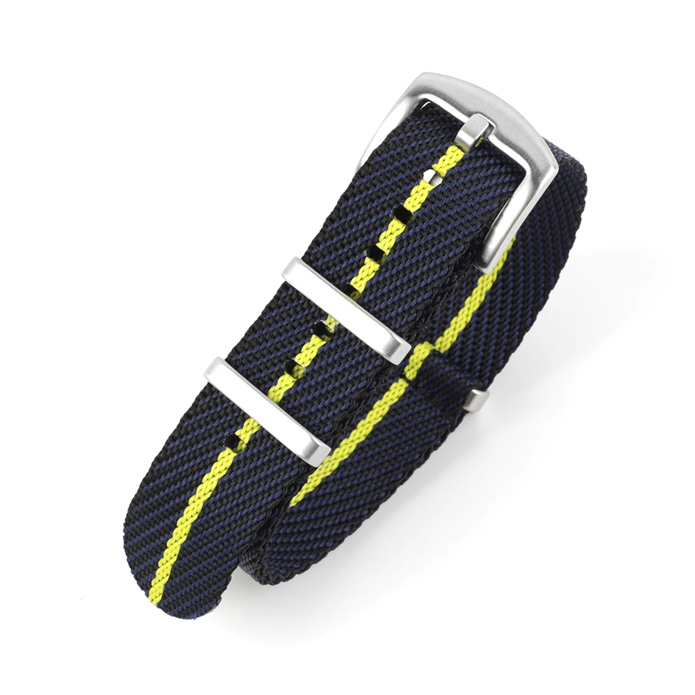 Nylon Watch Strap 20mm 22mm Stripe Watchband Replacement Watch Band Military Wristband Accessories For T-udor Watch Straps