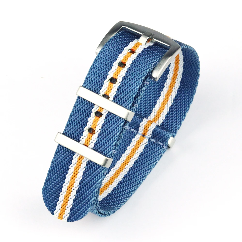 Nylon Watch Strap 20mm 22mm Stripe Watchband Replacement Watch Band Military Wristband Accessories For T-udor Watch Straps