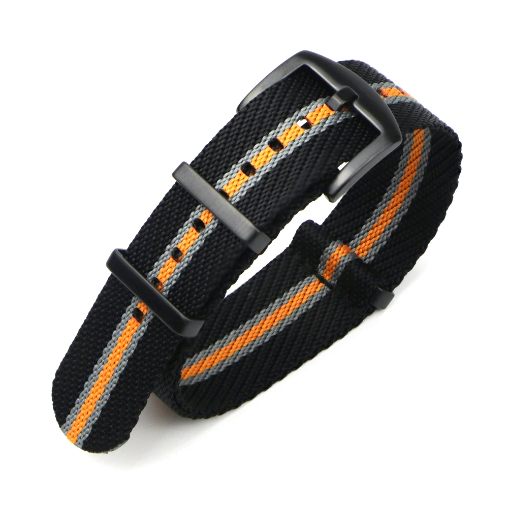 Nylon Watch Strap 20mm 22mm Stripe Watchband Replacement Watch Band Military Wristband Accessories For T-udor Watch Straps