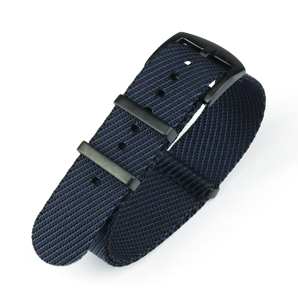 Nylon Watch Strap 20mm 22mm Stripe Watchband Replacement Watch Band Military Wristband Accessories For T-udor Watch Straps