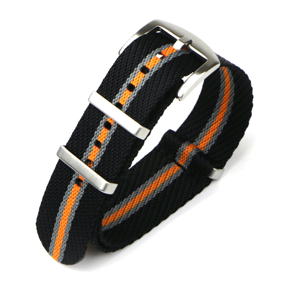 Nylon Watch Strap 20mm 22mm Stripe Watchband Replacement Watch Band Military Wristband Accessories For T-udor Watch Straps
